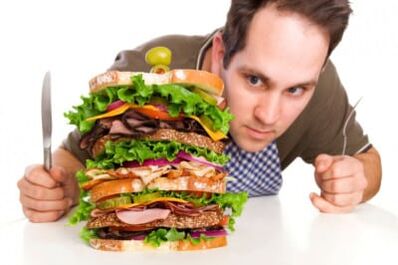 Підвищений апетит є можливим побічним ефектом гормональної терапії