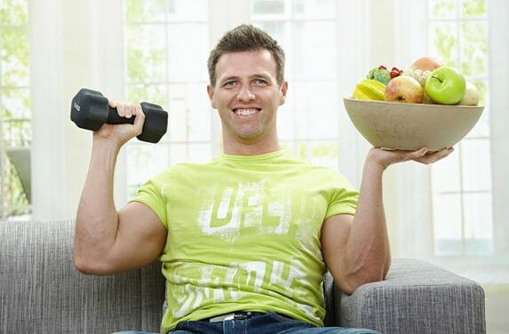 Корисне харчування і фізкультура - ключ до чоловічого здоров'я! 